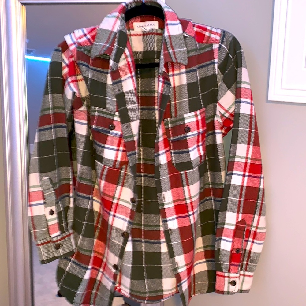 Red & Green Flannel - Aeropastle